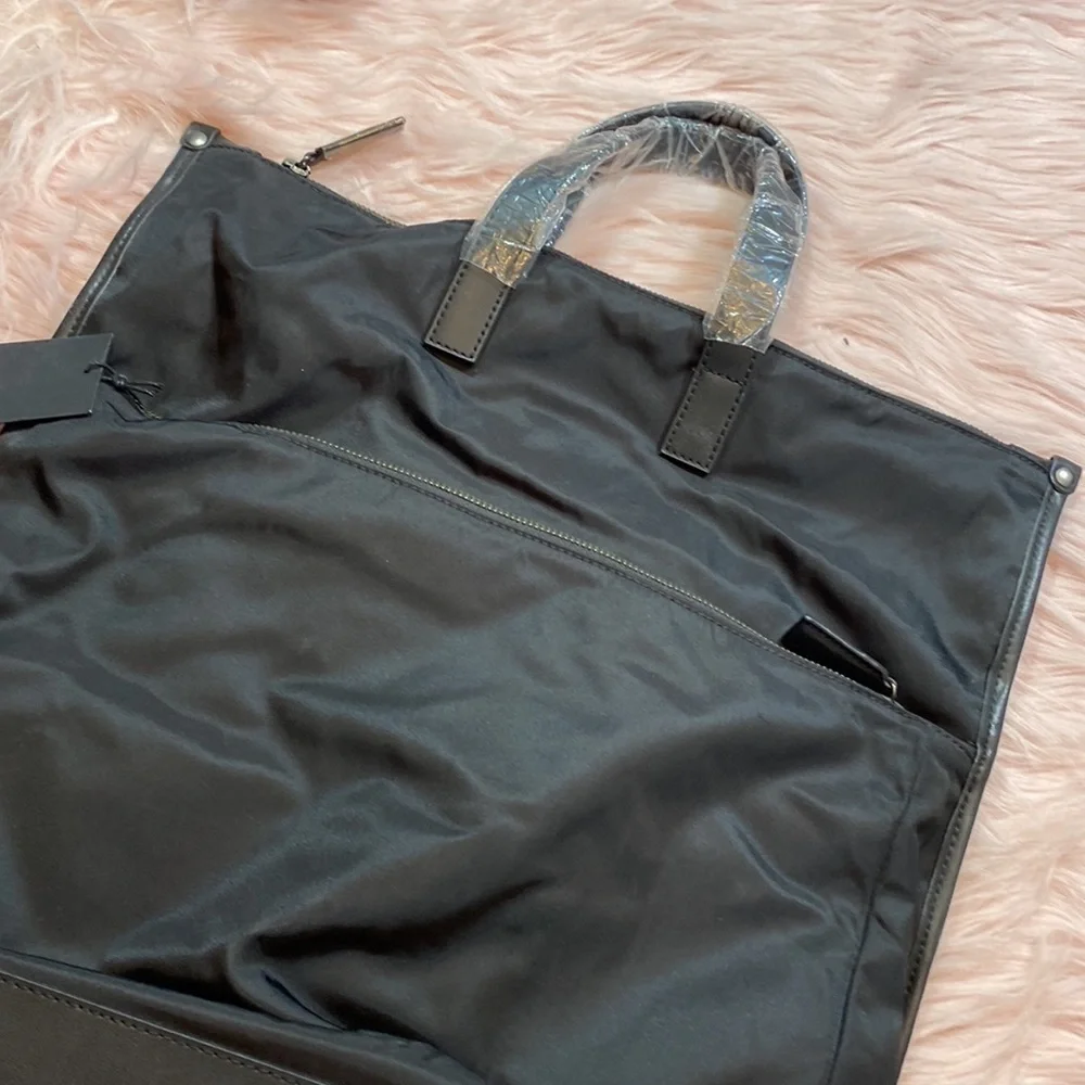 NWT ATM Anthony Thomas Melillo Anton Black Foldable Backpack